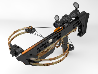 Crossbow with scope