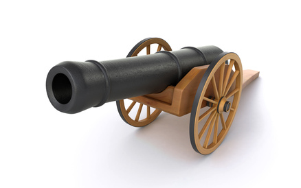Antique Artillery Cannon